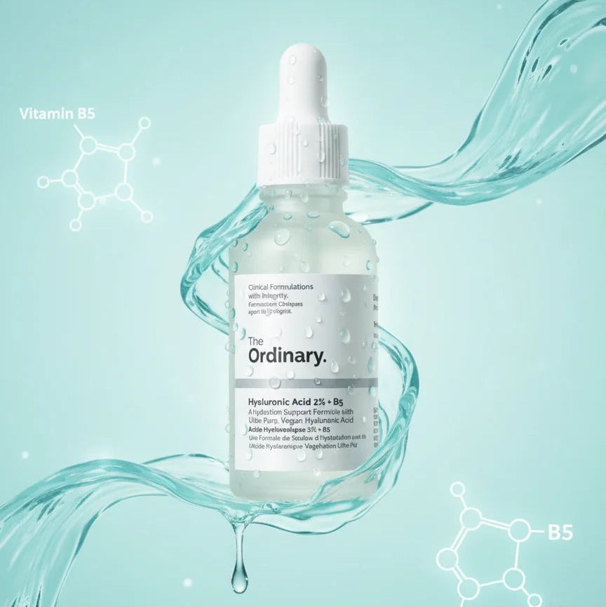 The Ordinary Skin Quench & Aqua Boost Serum | B5 + Hyaluronic Acid | Flicko Mart