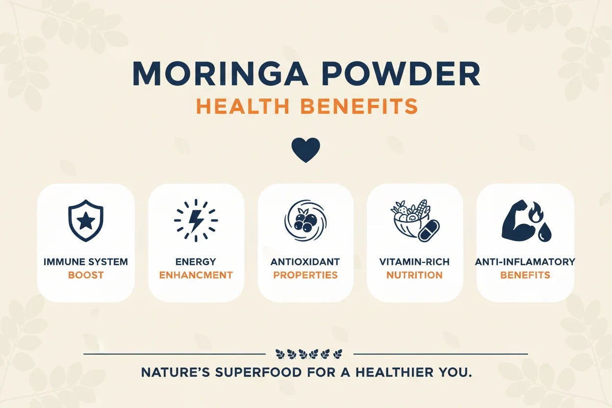 Organic Moringa Leaf Powder – Natural Superfood | Flicko Mart