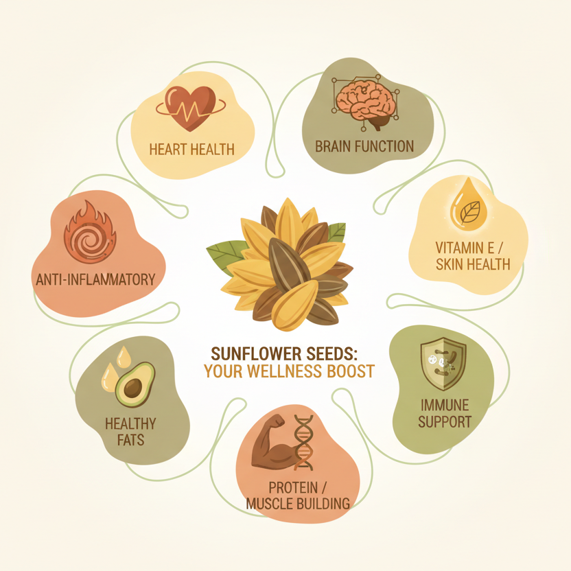 Sunflower Seeds Without Shell β Premium Healthy Seeds | The Natural Basket