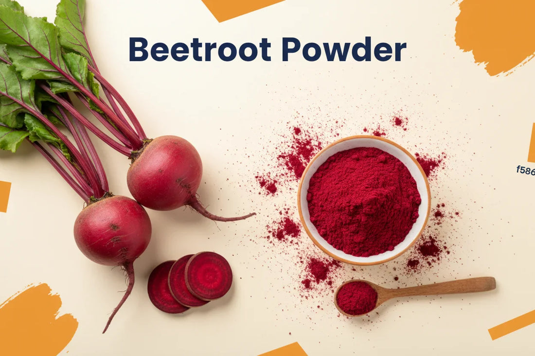 Natural Beetroot Powder: Superfood for Energy, Immunity & Wellness | Flicko Mart