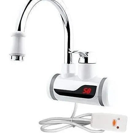 Electric Hot Water Heater Faucet with Shower | Instant Hot Tap | Flicko Mart