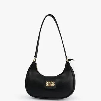 Girls Moon Shape PU Leather Shoulder Bag | Flicko Mart