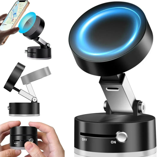 Universal Magnetic Suction Phone Stand – Double-Sided | Flicko Mart