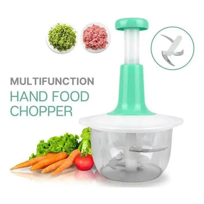 Manual Hand Push Chopper – 2L Multi-Function Kitchen Tool | Flicko Mart