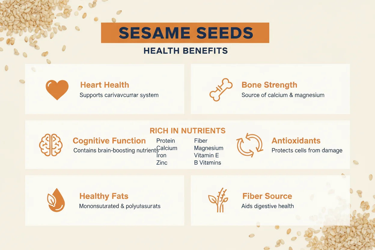 Pure Sesame Seeds – Natural Superfood 250g | The Natural Basket by Flicko Mart