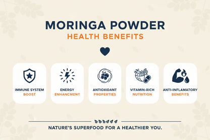 Organic Moringa Leaf Powder – Natural Superfood | Flicko Mart