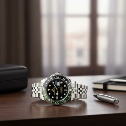 Pepsi-Style Luxury Watch – Elegant Design | Flicko Mart