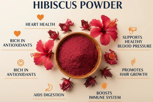 Hibiscus Flower Powder 100g – Skin Glow & Hair Growth | Flicko Mart