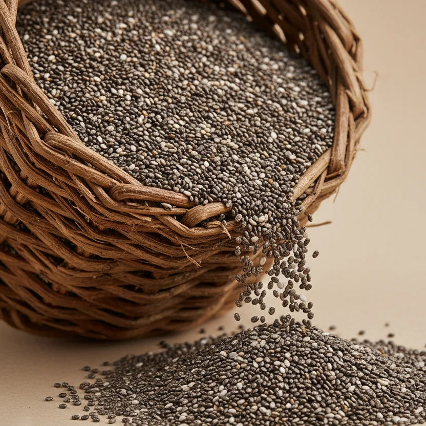 Chia Seeds – Premium Healthy Superfood | The Natural Basket by Flicko Mart