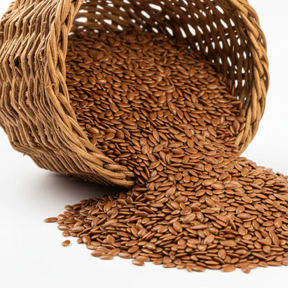 The Natural Basket Organic Flax Seeds | Premium Seeds & Nuts | Flicko Mart